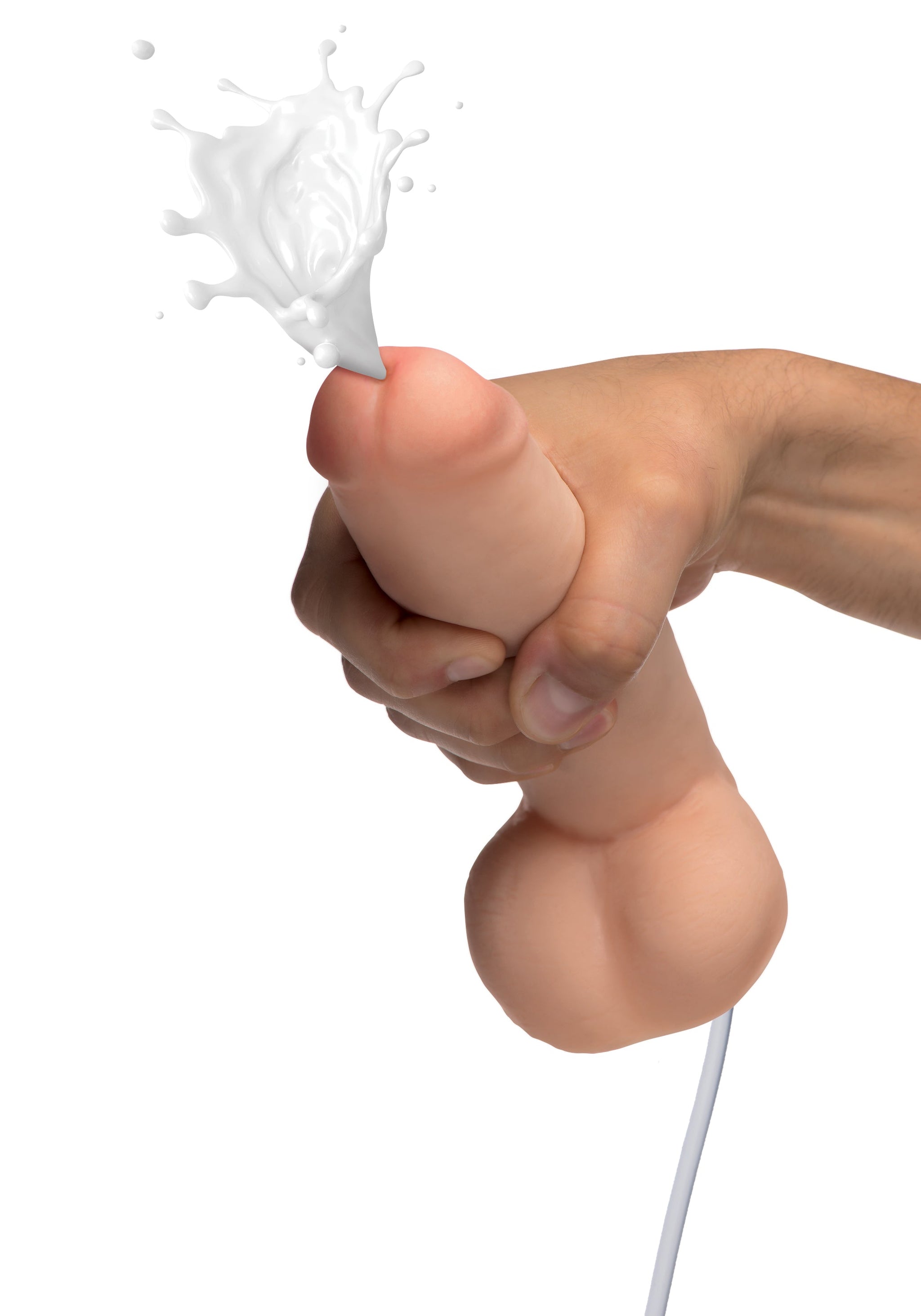 Squirting Dildo 8 Inch with Syringe > Dildos > Squirting Dildos - Tophatter Daily Deals