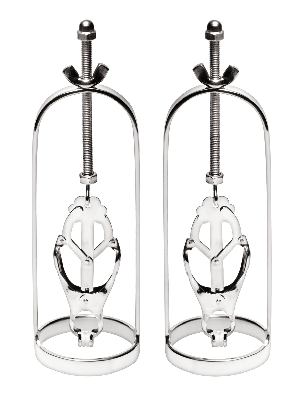 Stainless Steel Clover Clamp Nipple Stretcher > Sex Toys > Nipple Clamps - Tophatter Daily Deals