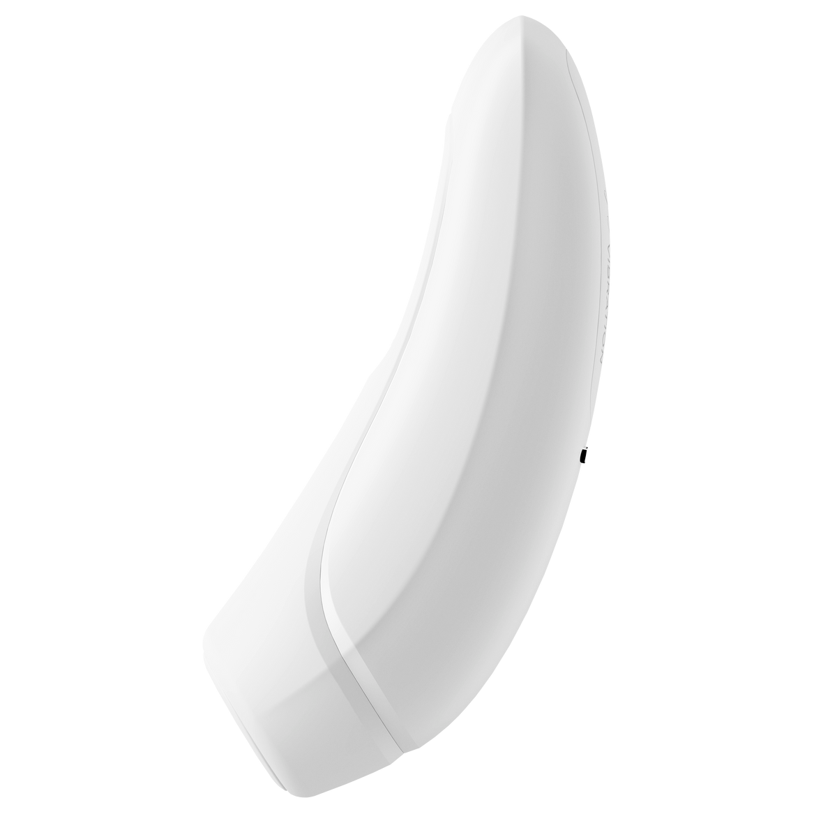 Satisfyer Curvy1+ White Clitoral Stimulator > Sex Toys For Ladies > Air Pulsation - Tophatter Daily Deals