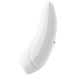 Satisfyer Curvy1+ White Clitoral Stimulator > Sex Toys For Ladies > Air Pulsation - Tophatter Daily Deals