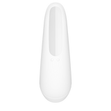 Satisfyer Curvy1+ White Clitoral Stimulator > Sex Toys For Ladies > Air Pulsation - Tophatter Daily Deals