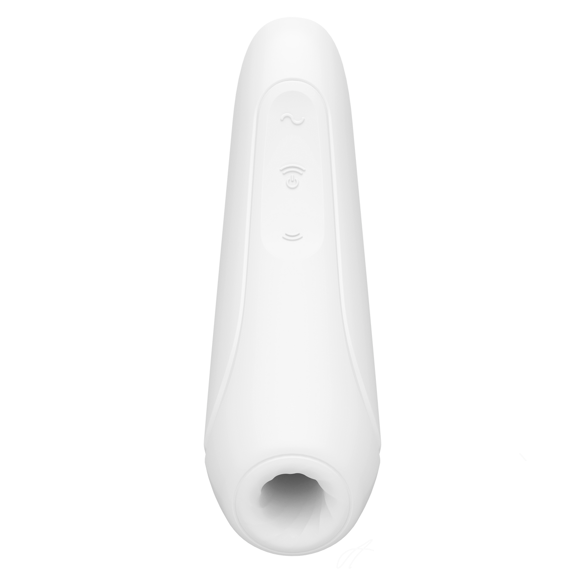 Satisfyer Curvy1+ White Clitoral Stimulator > Sex Toys For Ladies > Air Pulsation - Tophatter Daily Deals