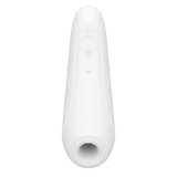 Satisfyer Curvy1+ White Clitoral Stimulator > Sex Toys For Ladies > Air Pulsation - Tophatter Daily Deals