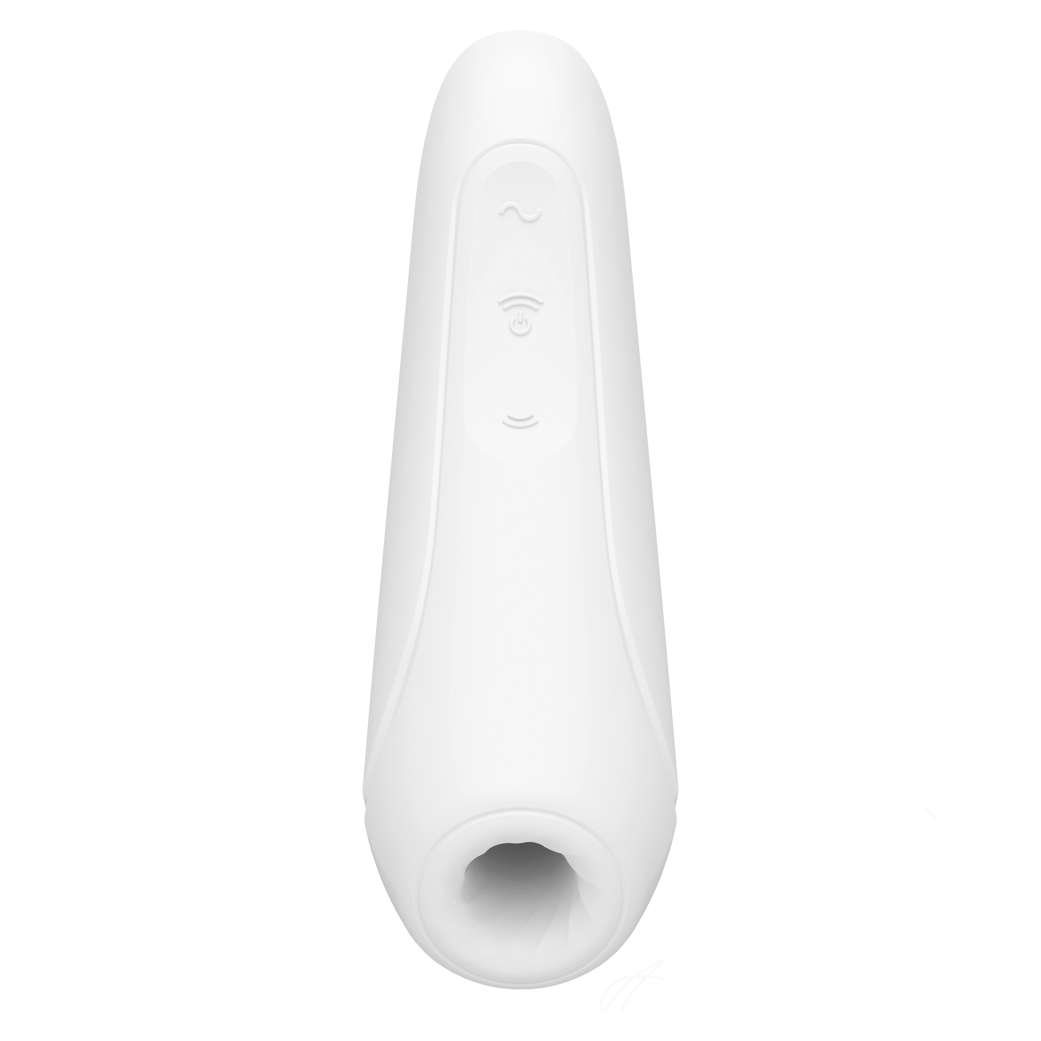 Satisfyer Curvy1+ White Clitoral Stimulator > Sex Toys For Ladies > Air Pulsation - Tophatter Daily Deals