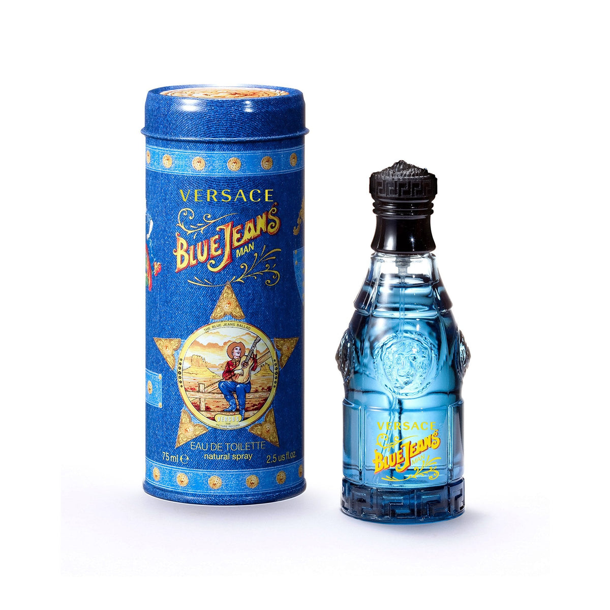 Versace Blue Jeans Eau De Toilette 75ml Spray Default Title - Tophatter Daily Deals