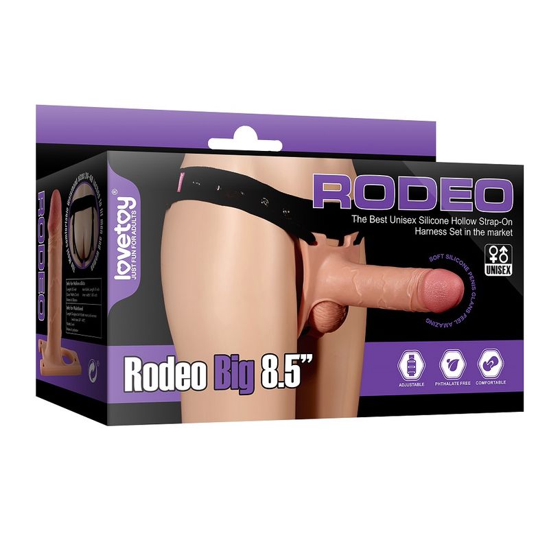 Hollow Big 8.5 Inch Strap-On (Flesh) – Silicone Hollow Dildo Strap-On > Dildos > Hollow Strap Ons - Tophatter Daily Deals