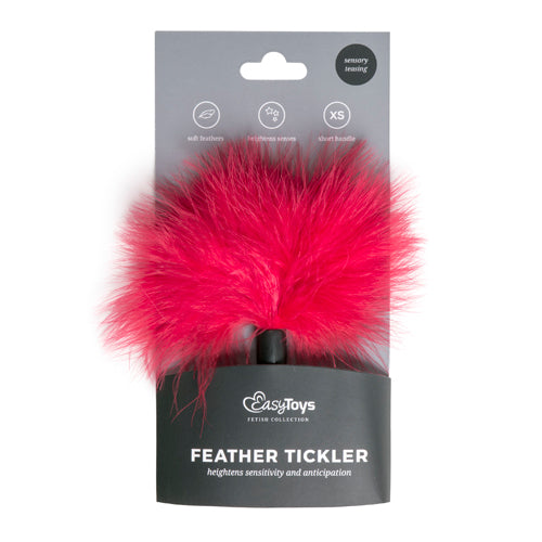 Tickler Red Small Feather Teaser > Bondage Gear > Ticklers - Tophatter Daily Deals