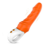 Tornado G-Spot Orange 231mm Long G-Spot Stimulator > Sex Toys For Ladies > G-Spot Vibrators - Tophatter Daily Deals