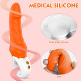 Tornado G-Spot Orange 231mm Long G-Spot Stimulator > Sex Toys For Ladies > G-Spot Vibrators - Tophatter Daily Deals