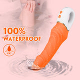 Tornado G-Spot Orange 231mm Long G-Spot Stimulator > Sex Toys For Ladies > G-Spot Vibrators - Tophatter Daily Deals