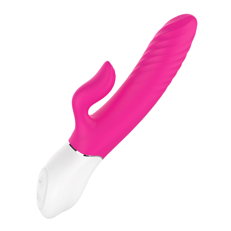Lighter Thrusting Rabbit Vibrator Pink with 9 Speeds > Vibrators > Ladies > Rabbit Multi - Tophatter Daily Deals