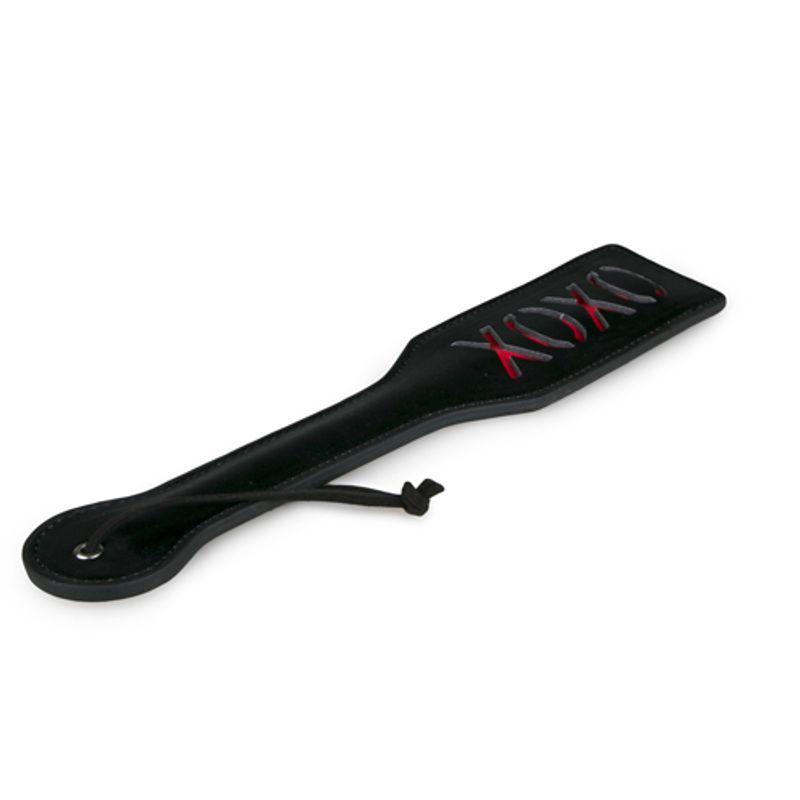 Paddle XOXO Black for Playful Discipline > Bondage Gear > Paddles - Tophatter Daily Deals