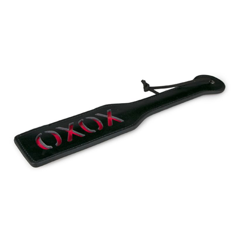 Paddle XOXO Black for Playful Discipline > Bondage Gear > Paddles - Tophatter Daily Deals