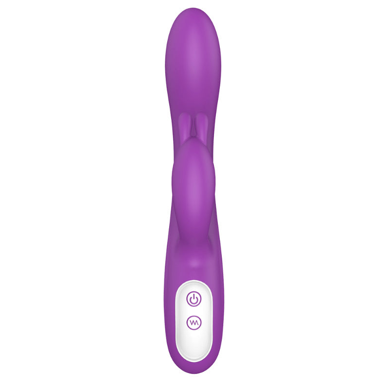 Naughty Heating Rabbit Vibrator Purple 8 Inches Long > Vibrators > Ladies > Rabbit Multi - Tophatter Daily Deals
