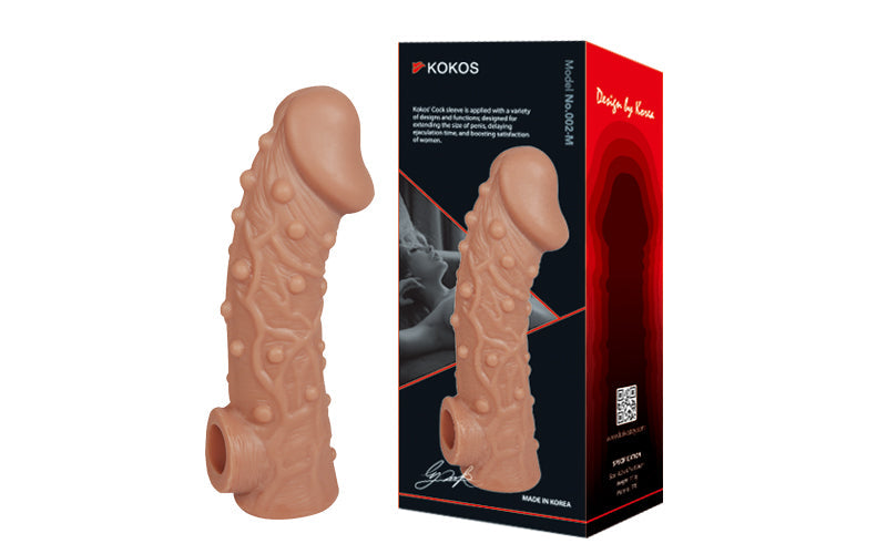 Cock Sleeve 2 Medium for Intense Stimulation and Comfort 6.7" Inch adds 1.5" Inch > Sex Toys For Men > Penis Sleeves - Tophatter Daily Deals