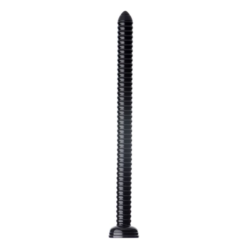 Ribbed Hose 19 Inch Flexible Dong with Suction Cup Base > Dildos > Double Dildos - Tophatter Daily Deals