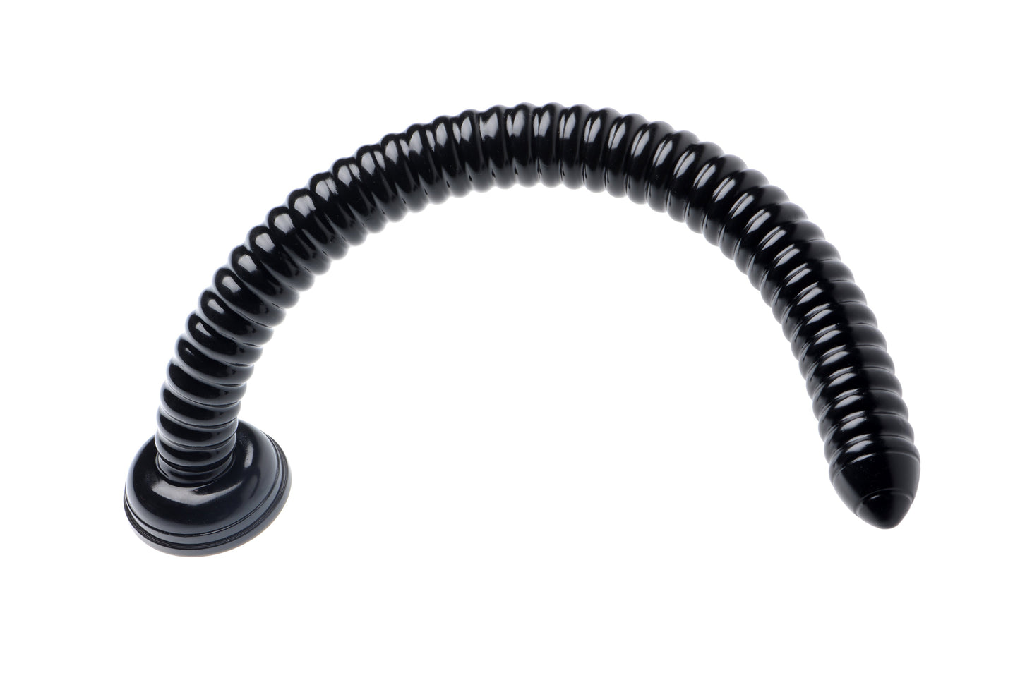 Ribbed Hose 19 Inch Flexible Dong with Suction Cup Base > Dildos > Double Dildos - Tophatter Daily Deals