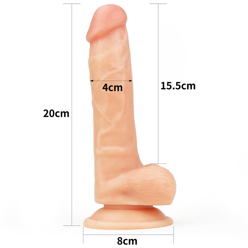 Easy Strap-on Set 7.5" (Flesh) > Dildos > Strap On Harnesses - Tophatter Daily Deals
