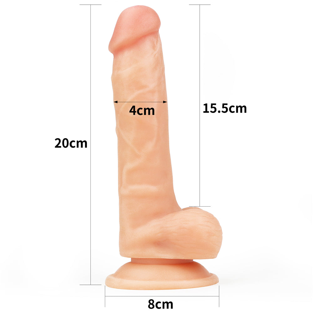 Easy Strap-on Set 7.5" (Flesh) > Dildos > Strap On Harnesses - Tophatter Daily Deals