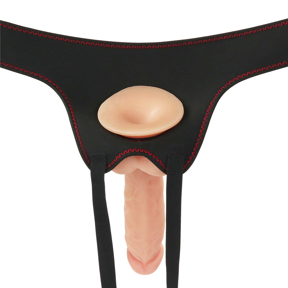 Easy Strap-on Set 7.5" (Flesh) > Dildos > Strap On Harnesses - Tophatter Daily Deals