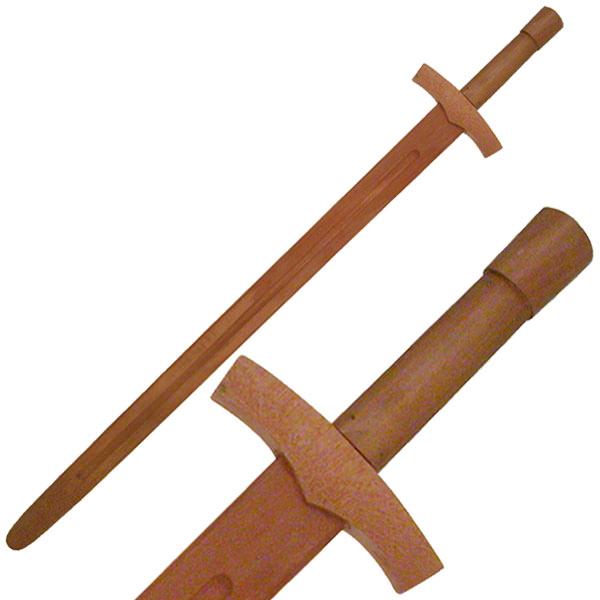38 1/2" Hardwood Training Long Sword - Tophatter's Guns'N'Weapons Store Collectible Weapons - Tophatter Daily Deals
