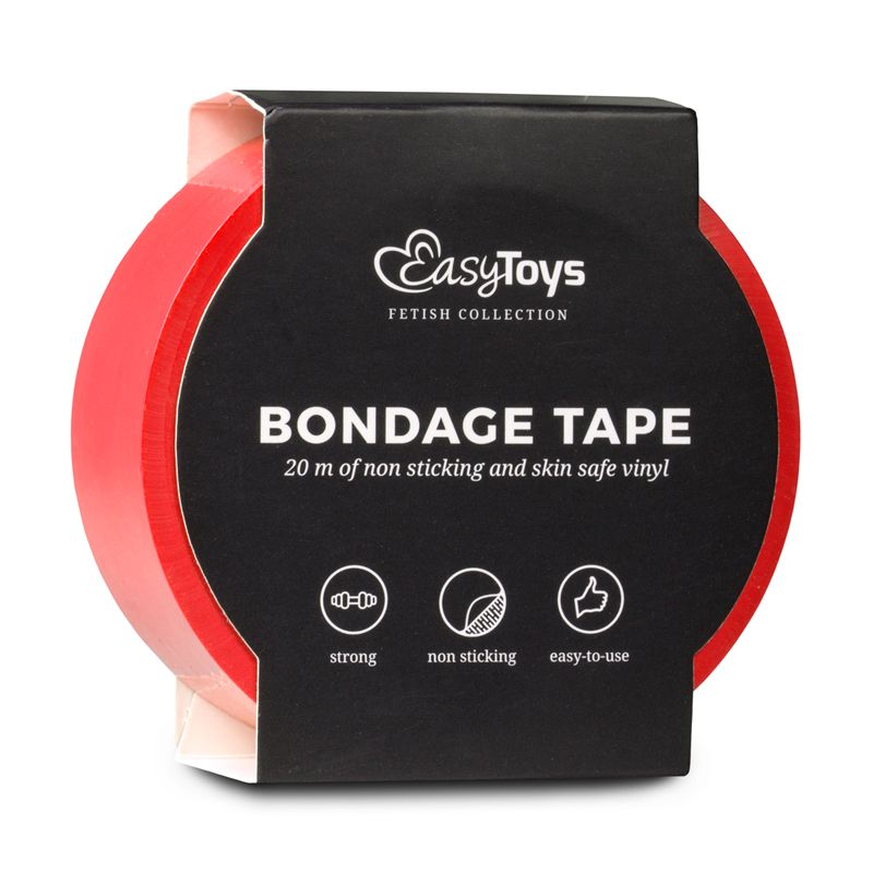 Bondage Tape in Red for Versatile Adult Play > Bondage Gear > Tape - Tophatter Daily Deals