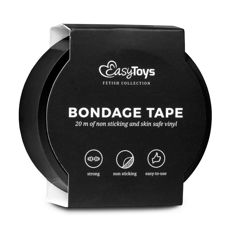 Bondage Tape Black Self-Adhesive Versatile > Bondage Gear > Tape - Tophatter Daily Deals