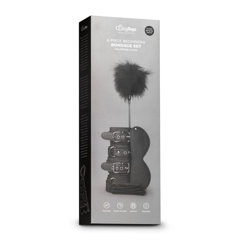 Beginners Bondage Fantasy Kit for Intimate Exploration > Bondage Gear > Restraints - Tophatter Daily Deals