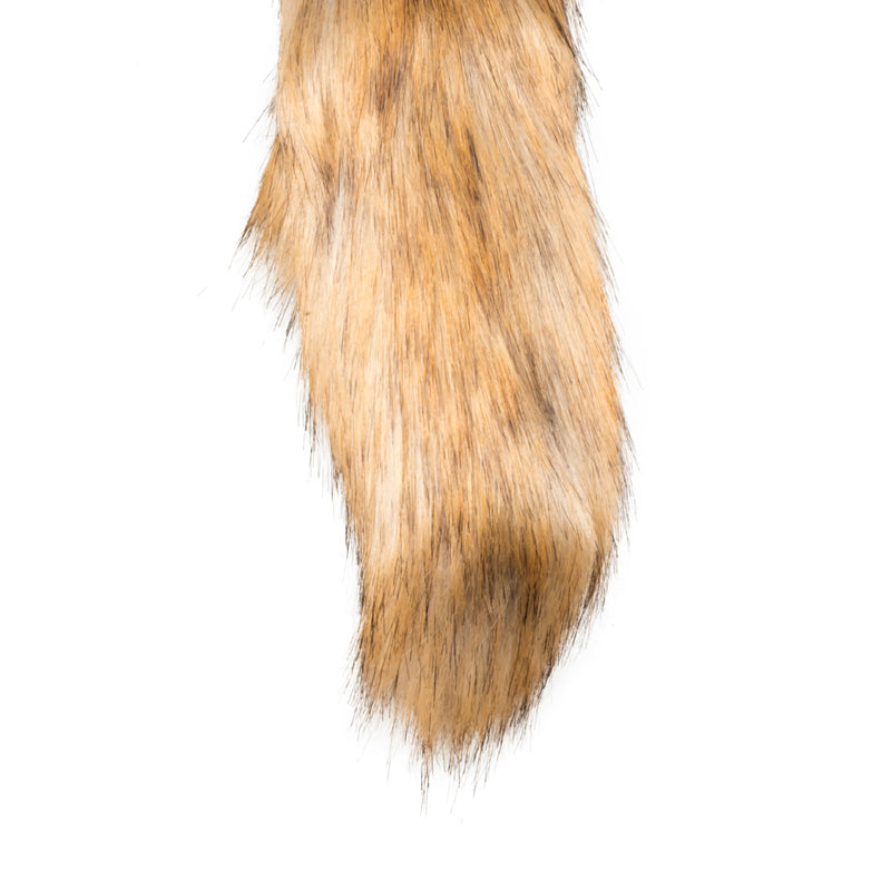 Fox Tail No 2 Silver Butt Plug with Faux Fur Tail > Anal Range > Tail Butt Plugs - Tophatter Daily Deals