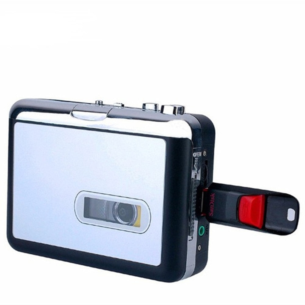 Cassette To USB Converter Transfer Tapes To MP3 Playback - Tophatter Daily Deals