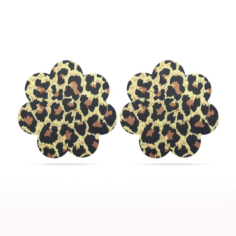 Leopard Sexy Nipple Pasties Twin Pack for Daring Outfit Accessories > Clothes > Pasties - Tophatter Daily Deals