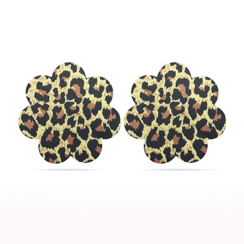 Leopard Sexy Nipple Pasties Twin Pack for Daring Outfit Accessories > Clothes > Pasties - Tophatter Daily Deals