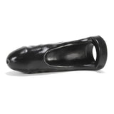 Thug Double Fucker Black - Thick Girth Silicone Penetrator - 8 Inch > Sex Toys For Men > Penis Sleeves - Tophatter Daily Deals