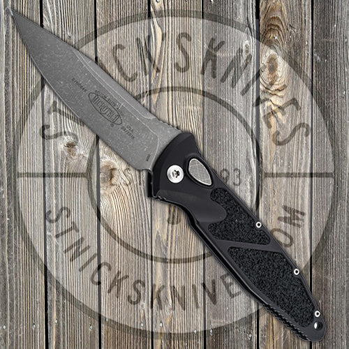 Microtech - Socom Elite Auto - Single Edge - Apocalyptic Finish - Black Chassis - 160A-10AP Knives - Tophatter Daily Deals