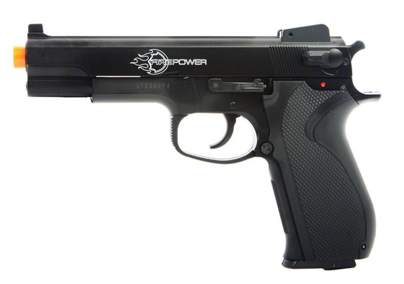 FirePower .45 FPS-328 Spring Airsoft Pistol Metal Slide Handgun 6MM - Tophatter's Guns'N'Weapons Store Collectible Weapons - Tophatter Daily Deals