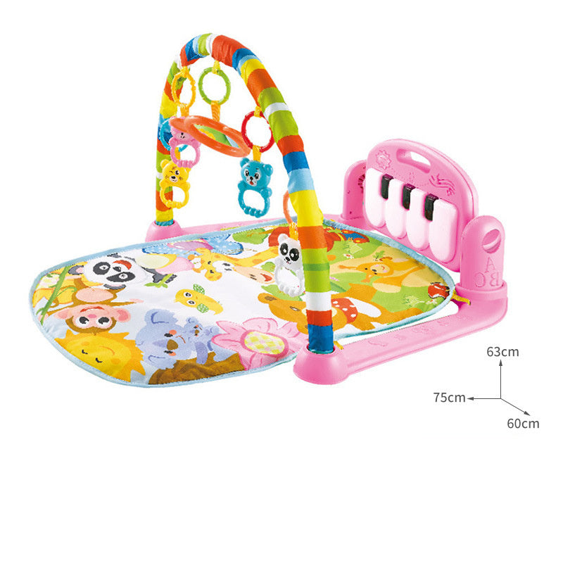 Baby Fitness Frame Music Pedal Piano Toy B 0 - Tophatter Daily Deals