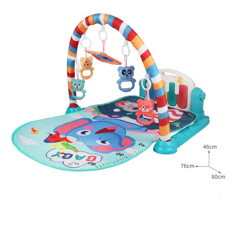 Baby Fitness Frame Music Pedal Piano Toy C 0 - Tophatter Daily Deals