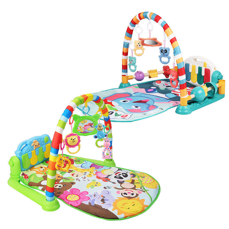 Baby Fitness Frame Music Pedal Piano Toy 0 - Tophatter Daily Deals
