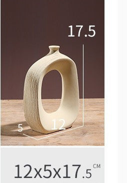 Art Ornament Family Interior Cabinet Office Decoration Furniture Furnishings Beige 0 - Tophatter Daily Deals