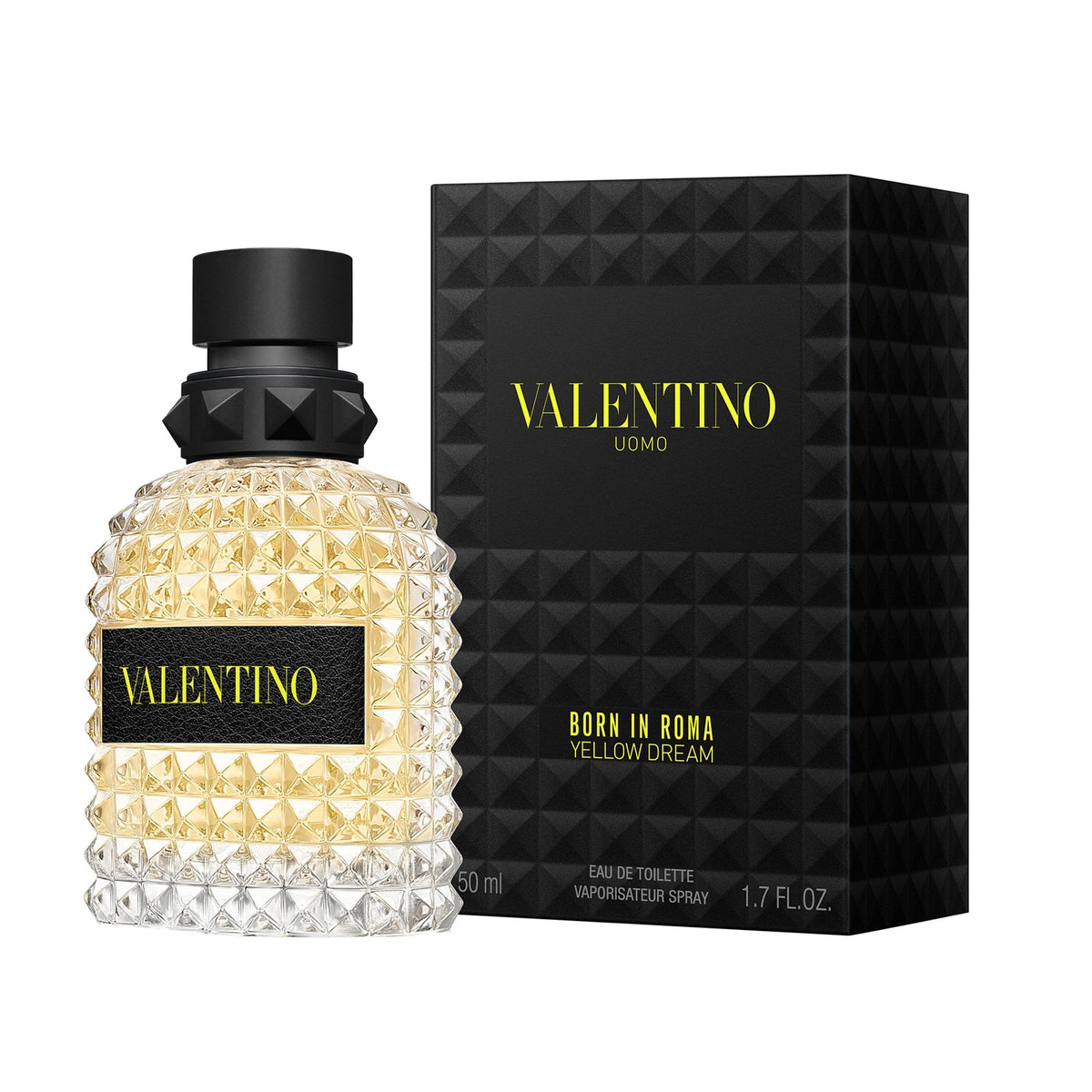 Valentino Born In Roma Uomo Yellow Dream Eau De Toilette 50ml Spray - Tophatter Daily Deals