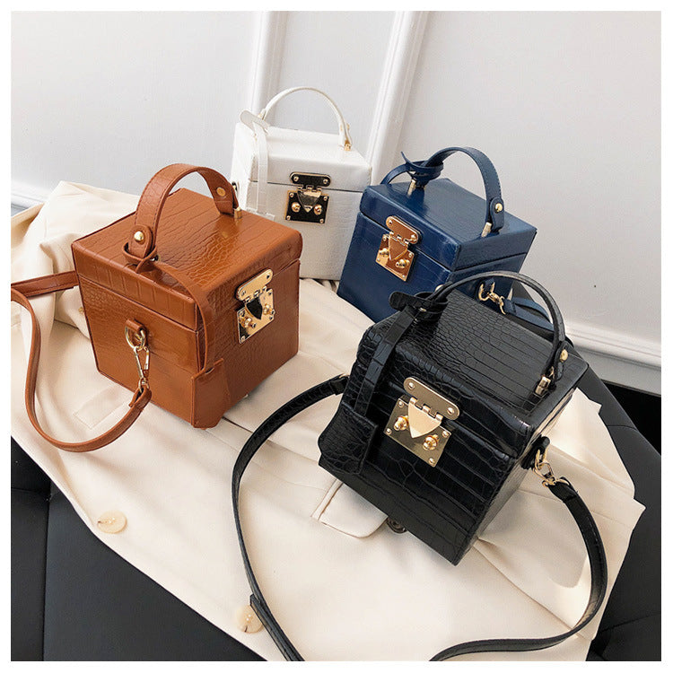 Box Personality All-match Shoulder Bag 0 - Tophatter Daily Deals