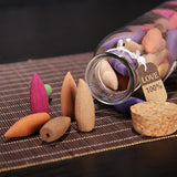 Backflow Incense Grain Natural Aromatherapy Indian Sandalwood Room Smoke Tower 0 - Tophatter Daily Deals