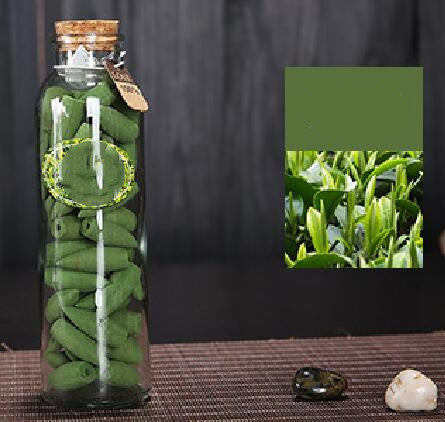 Backflow Incense Grain Natural Aromatherapy Indian Sandalwood Room Smoke Tower H 0 - Tophatter Daily Deals