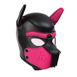 Puppy Play Mask (Pink) – Neoprene Rubber Role-Playing Mask > Bondage Gear > Masks - Tophatter Daily Deals