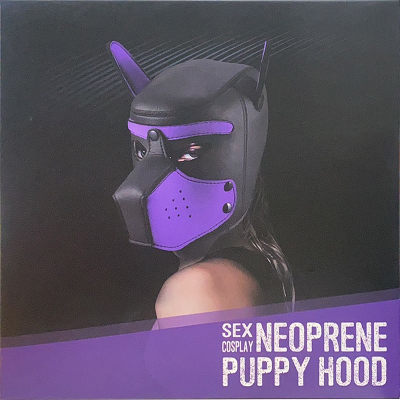 Puppy Play Mask (Pink) – Neoprene Rubber Role-Playing Mask > Bondage Gear > Masks - Tophatter Daily Deals