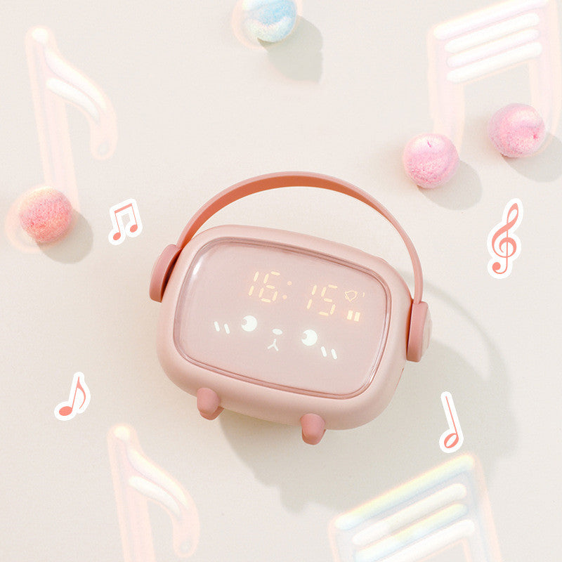 Alarm-Clock Night-Light Home-Decor Kids Cute Timing Smart Countdown LED 0 - Tophatter Daily Deals