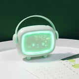 Alarm-Clock Night-Light Home-Decor Kids Cute Timing Smart Countdown LED Green 0 - Tophatter Daily Deals
