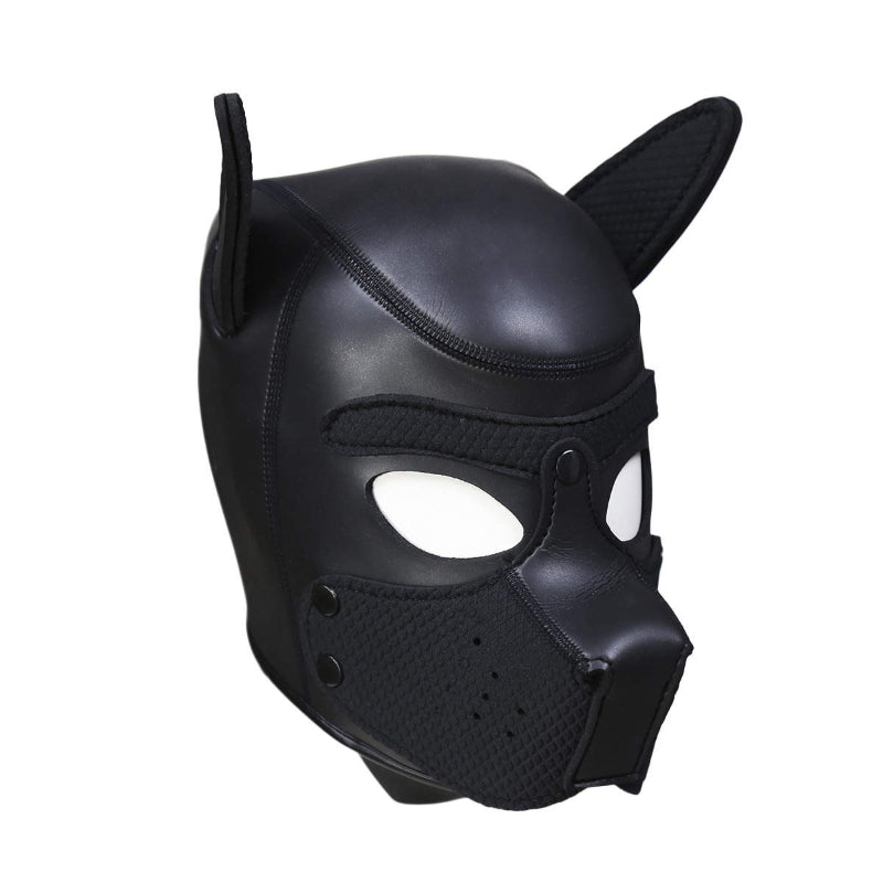 Puppy Play Mask (Black) – Neoprene Rubber > Bondage Gear > Masks - Tophatter Daily Deals