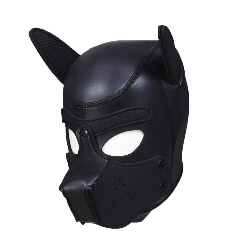 Puppy Play Mask (Black) – Neoprene Rubber > Bondage Gear > Masks - Tophatter Daily Deals