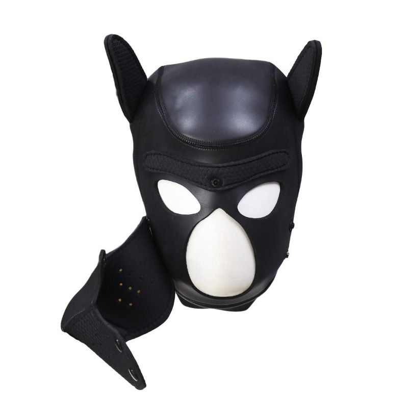 Puppy Play Mask (Black) – Neoprene Rubber > Bondage Gear > Masks - Tophatter Daily Deals